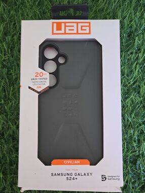 Urban Armor Gear Civilian Case for Samsung Galaxy S24+ - Black